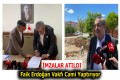 Faik Erdoğan Vakfı Cami Yaptırıyor