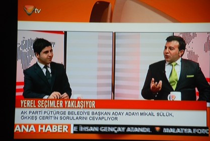 AK Parti Pütürge Belediye Başkan Aday Adayı Mikail Sülük, dün