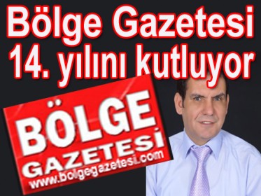 BÖLGE GAZETESİ 14. YILINI KUTLUYOR 1999 yılında Esenler merkezli kurulan