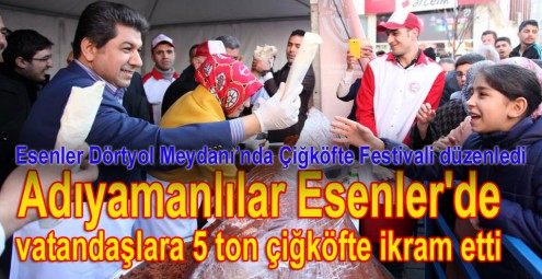 Esenler Belediyesi, bir ilke imza atarak, Adıyamanlılar Derneği ile birlikte