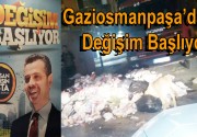 &nbsp; Çöplerin alınmamasına tepki gösteren Gaziosmanpaşa Karadeniz ve Mevlana mahalle