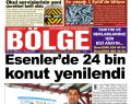 BÖLGE GAZETESİ EYLÜL SAYISI ÇIKTI