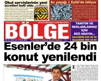 BÖLGE GAZETESİ EYLÜL SAYISI ÇIKTI