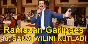 GARİPSES 40. SANAT YILINI KUTLADI