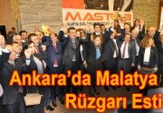 Malatya Sivil toplum örgütleri birliği MASTÖB Ankara’ya çıkartma yaptı. Katılımın