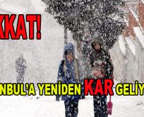 İstanbul’a yeniden kar geliyor!
