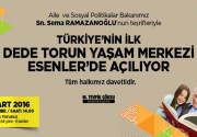 Esenler’de ”DEDE-TORUN YAŞAM MERKEZİ” Açılıyor Türkiye’nin ilk Dede-Torun Yaşam Merkezi,