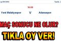 Yeni Malatyaspor- Adanaspor maçına doğru…