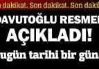 Başbakan Davutoğlu: Bugün tarihi bir gün!