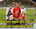 Bağcılarlı engelli milli sporcular Dubai’den madalyalarla döndü