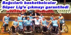 Bağcılarlı basketbolcular Süper Lig’e çıkmayı garantiledi