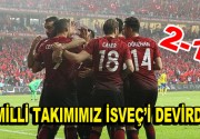 Milli Takımımız İsveç’i 2-1 yendi Milli takımımız Antalya’da özel maçta