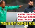 A Milli Futbol Takımımızın Aday Kadrosu Açıklandı!