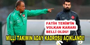 A Milli Futbol Takımımızın Aday Kadrosu Açıklandı!