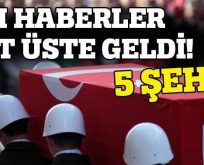 Nusaybin’de 5 şehit haberi geldi!