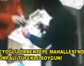 Beyoğlu, Örnektepe Mahallesi’nde pompalı tüfekle soygun!