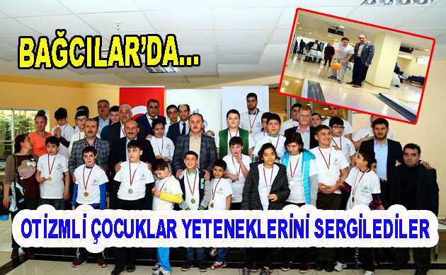 Bağcılar’da otizmli çocuklar yetenekleri sergilediler