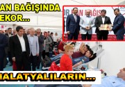 Kan Bağışında Rekor ”Malatyalıların” Esenler Dörtyol Meydanında buluşan Malatyalılar, 1020