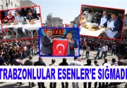 Trabzonlular Esenler’e Sığmadı Esenler Dörtyol Meydanı’nda Trabzon’un düşman işgalinden kurtuluşunun 98’inci