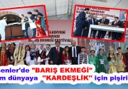 ELLERİNDE EKMEK DİLLERİNDE BARIŞ 7. Uluslararası Barış Ekmeği Festivali’nde İpek