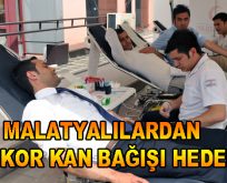 Malatyalılardan Rekor Kan Bağışı Hedefi!