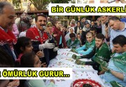 Bir günlük askerlik, bir ömürlük gurur! Esenler’de Engelliler Haftası’nı kutladığımız