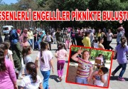 Esenlerli engelliler piknikte buluştu Esenlerli engelli kardeşlerimiz, Esenler Belediyesi ve