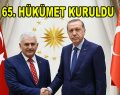 65. HÜKÜMET KURULDU