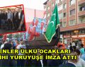 Esenler Ülkü Ocakları tarihi yürüyüşe imza attı