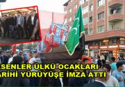 ESENLER ÜLKÜ OCAKLARI KARADAN GEMİ YÜRÜTTÜ Esenler Ülkü Ocakları İstanbul’un