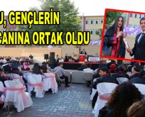 Göksu, gençlerin heyecanına ortak oldu