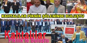 Kahtalılar Piknik Şöleninde Buluştu