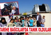 Çağırıcı miniklerin heyecanına ortak oldu Merkür gezegeninin dünya ile güneş