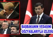 Başbakanın vedasını gözyaşlarıyla izlediler Başbakan Ahmet Davutoğlu’nun MYK toplantısı sonrasında