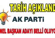 AK Parti’nin Genel Başkan Adayı Belli Oluyor! AK Parti, 22