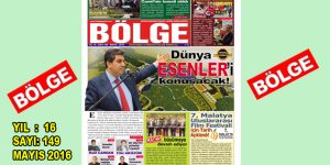 BÖLGE GAZETESİ 149. MAYIS SAYISI ÇIKTI