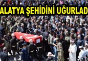 Malatya Şehidini Uğurladı Hakkari’nin Çukurca ilçesinde şehit düşen Piyade Uzman Çavuş