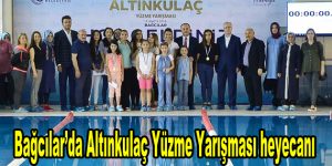 Bağcılar’da Altınkulaç Yüzme Yarışması heyecanı