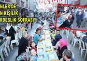ESENLER’DE 7 BİN KİŞİ KARDEŞLİK SOFRASI’NDA BULUŞTU Mübarek Ramazan ayında