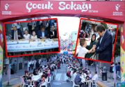 Dünyanın ilk Çocuk Sokağı’nda Ramazan’ın ilk iftarı Esenler Belediyesi tarafından