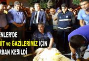 Esenler Dörtyol Meydanı’nda şehit ve gazilerimiz için mevlit 15 Temmuz