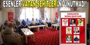 Esenler ”Vatan Şehitleri’ni” unutmadı