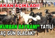 Kurban Bayramı Tatili 9  Gün! Ramazan Bayramı’nda yapılan  9 günlük