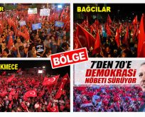 Demokrasi Nöbeti devam ediyor…