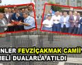 Esenler Fevziçakmak Camii’nin temeli dualarla atıldı