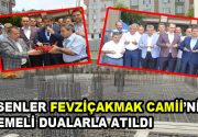Esenler Fevziçakmak Camii’nin temeli dualarla atıldı Esenler Fevziçakmak Mahalesi’nde bulunan