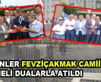 Esenler Fevziçakmak Camii’nin temeli dualarla atıldı