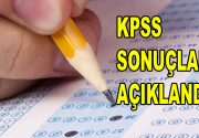 KPSS yerleştirme sonuçları açıklandı Kamu Personeli Seçme Sınavı (KPSS) 1.