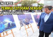 Esenler’de ”15 Temmuz Fotoğraf Sergisi” açıldı Esenler Dörtyol Meydanı’nda 15 Temmuz