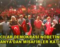 Bağcılar’da Demokrasi Nöbetine katılan Alman Müller’den samimi açıklamalar